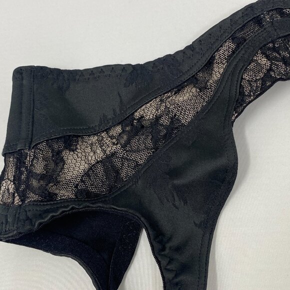 Agent Provocateur Harriette Soiree Black Suspender AP2 Small - Picture 5 of 8